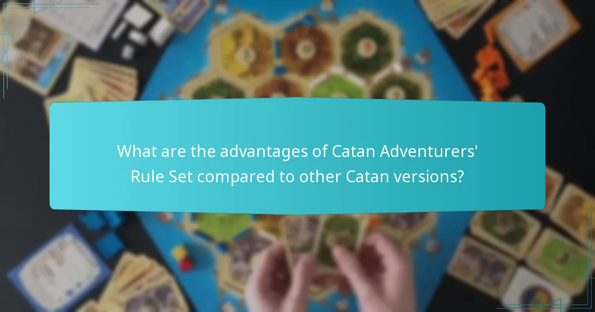 How does scenario uniqueness affect gameplay in Catan Adventurers?