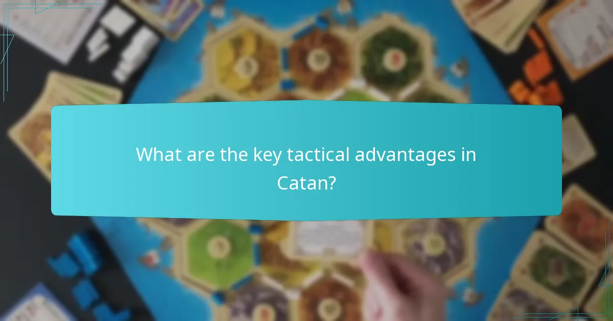 What strategies enhance competitive play in Catan?