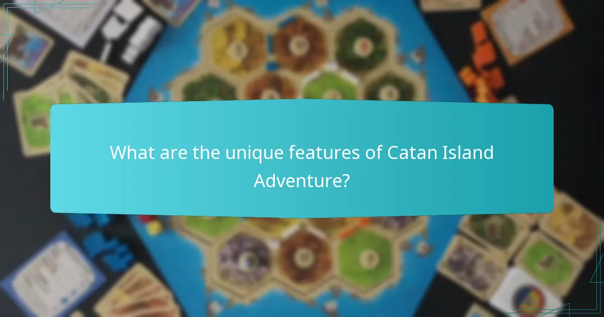 How does Catan Island Adventure compare to other Catan games?